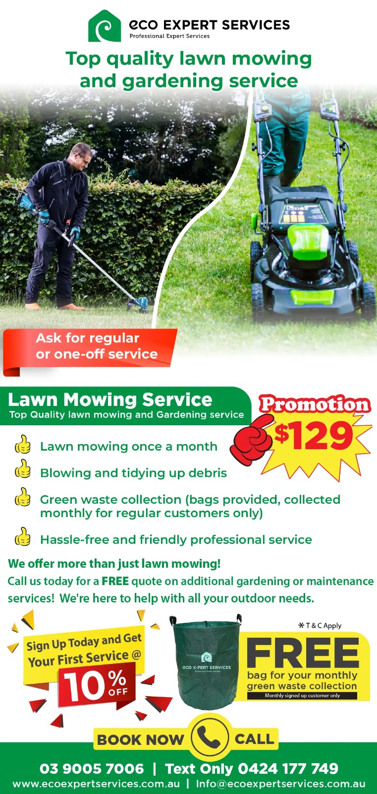 Lawn Moving and Gardening